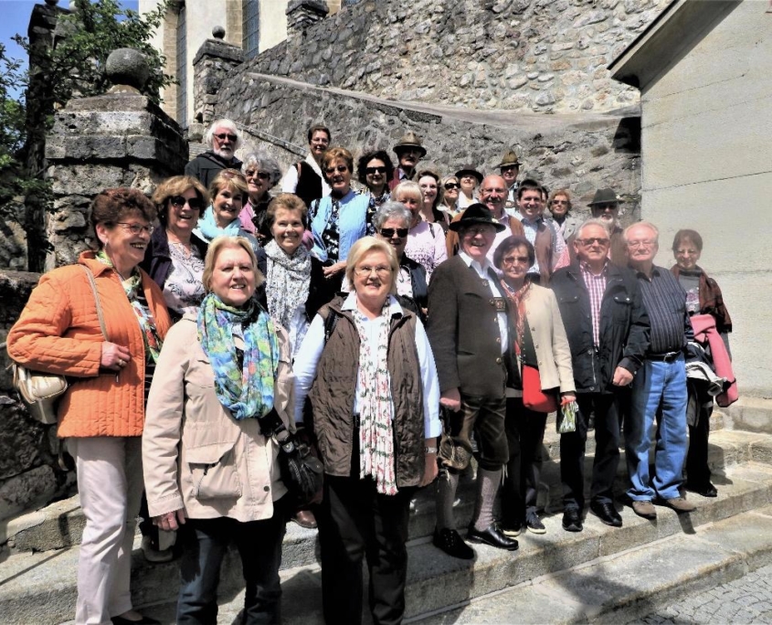 Mitglieder des Bayernbund Kreisverbandes Oberland